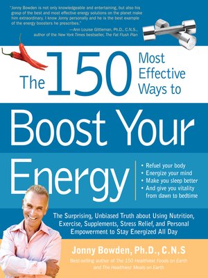 cover image of The 150 Most Effective Ways to Boost Your Energy